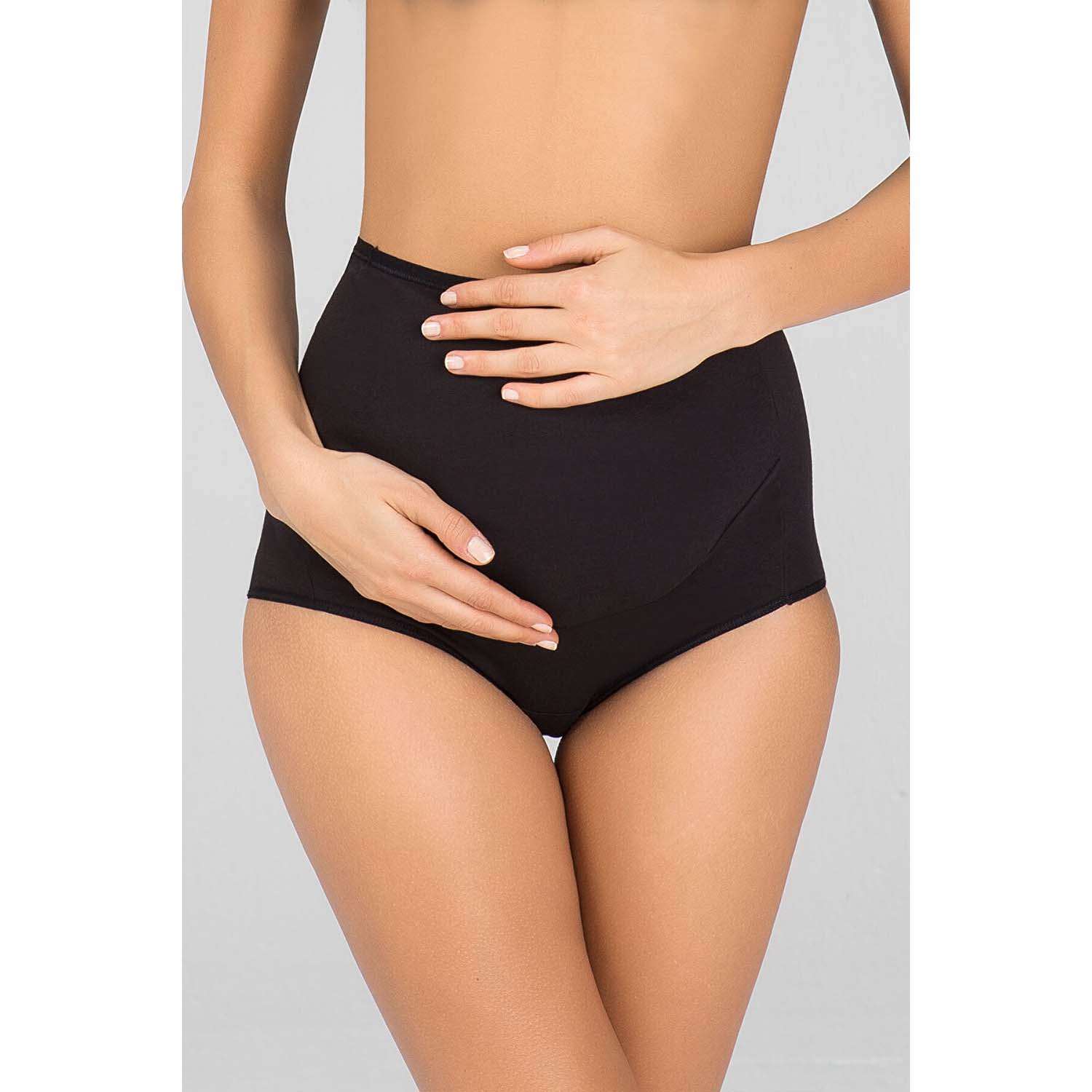 SIYAH Basic Düz Hamile Külot