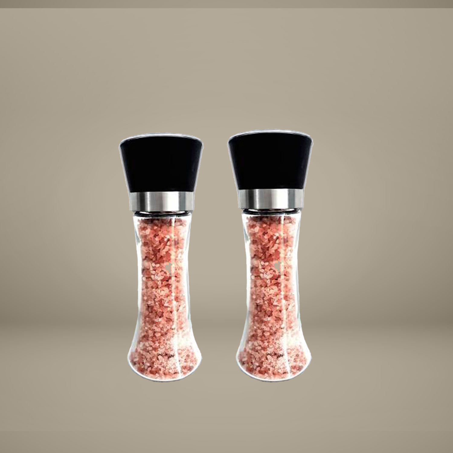 Nevele Öğütücü + 200 gr Pembe Himalaya Tuzu Dolu x 2 Adet