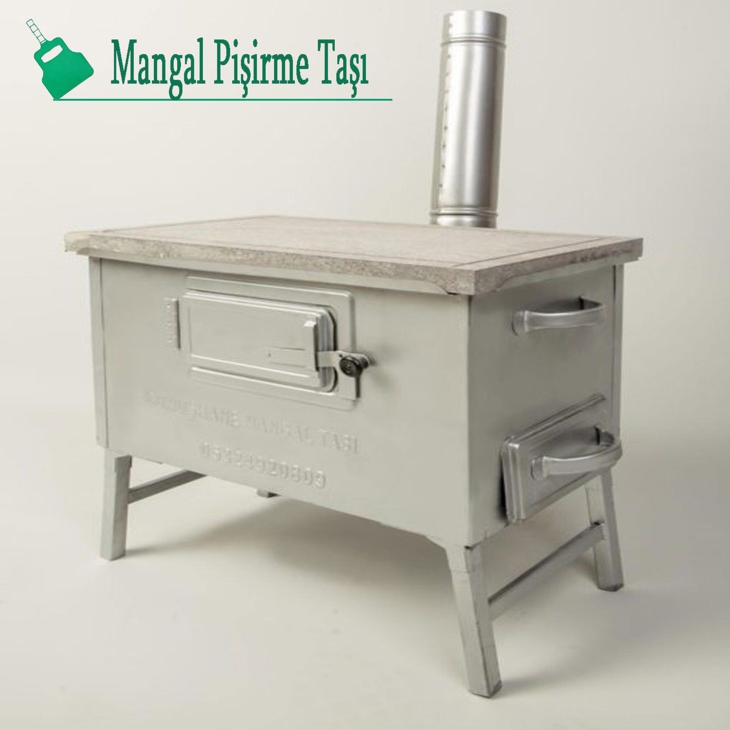 30X50 Sobalı Mangal Taşı Galvaniz